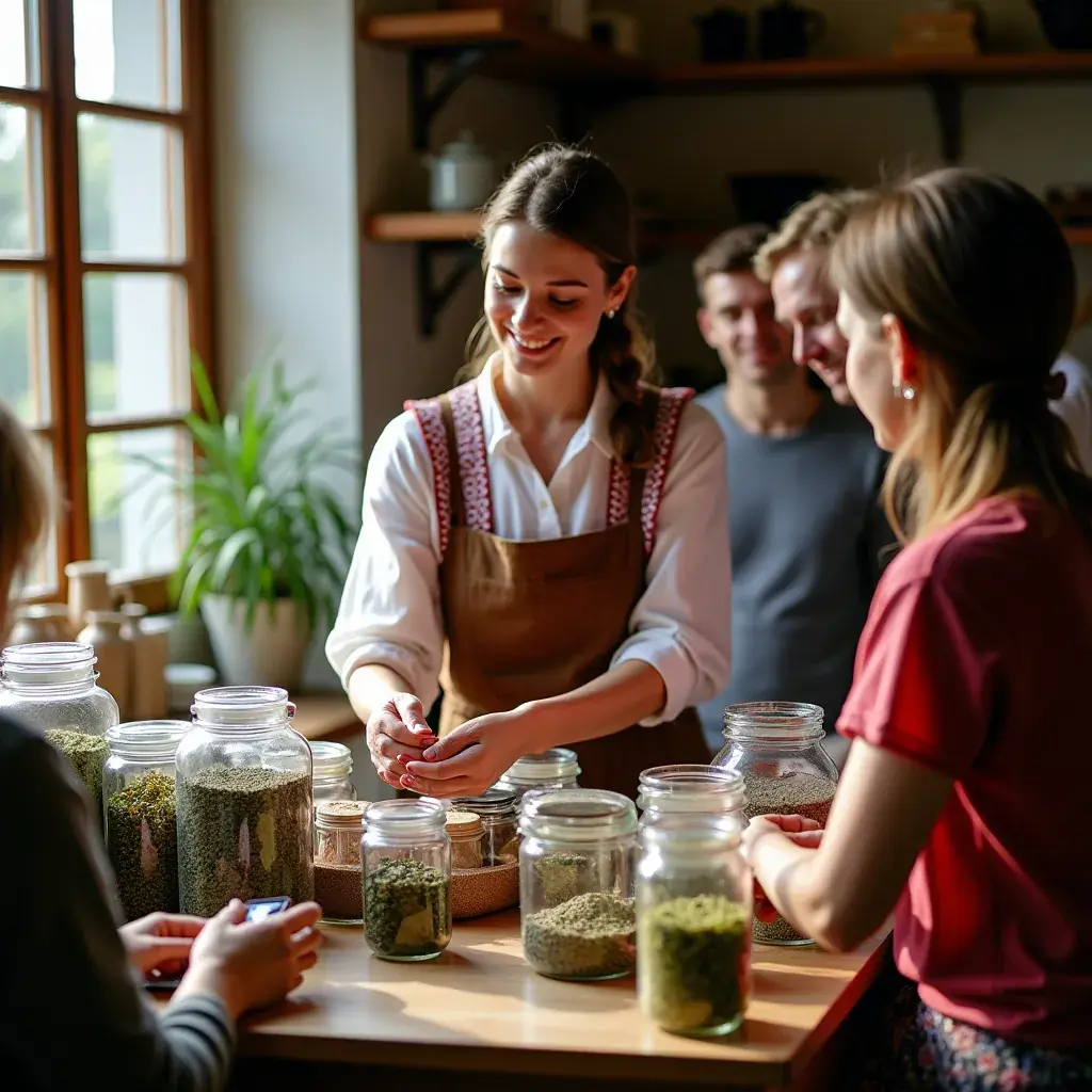 Modern office environment